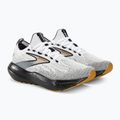 Vyriški bėgimo bateliai Brooks Glycerin StealthFit 21 white/grey/black 5