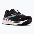 Moteriški bėgimo bateliai Brooks Adrenaline GTS 23 GTX black/knockout pink/aqua 8