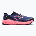 Moteriški bėgimo bateliai Brooks Divide 5 GTX grey blue/pink/lime 9