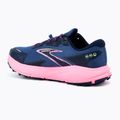 Moteriški bėgimo bateliai Brooks Divide 5 GTX grey blue/pink/lime 3