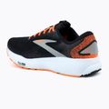 Vyriški bėgimo bateliai Brooks Ghost 16 black/orange/white 3