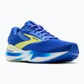 Vyriški bėgimo batai Brooks Adrenaline GTS 24 wide fit cobalt/neo yellow/peacoat 8