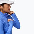 Moteriški bėgimo marškinėliai ilgomis rankovėmis Brooks Dash 1/2 Zip 2.0 htr bluebell 4