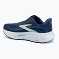 Moteriški bėgimo bateliai Brooks Ghost 17 navy/green/turquoise 3