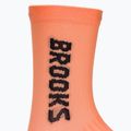 Bėgimo kojinės Brooks Ghost Crew orange 3