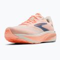 Moteriški bėgimo batai Brooks Ghost 18 star white/cyber peach/grey 4