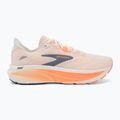 Moteriški bėgimo batai Brooks Ghost 18 star white/cyber peach/grey 2