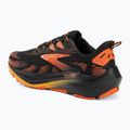 Vyriški bėgimo batai Brooks Ghost Trail black/red/orange 3