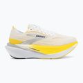 Moteriški bėgimo batai Brooks Hyperion Max 4 white/cyber yellow/black 2