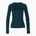 Moteriški termoaktyvūs marškinėliai Smartwool Merino 250 Baselayer Crew Boxed twilight blue heather
