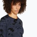 Moteriški termoaktyvūs marškinėliai ilgomis rankovėmis icebreaker Merino 200 Oasis Crewe Cloud Dye graphite/black 4
