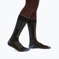 Moteriškos slidinėjimo kojinės icebreaker Merino Ski+ Ultralight OTC black/dawn/graphite 2