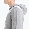 Vyriška Icebreaker Quantum III Zip Hood trekingo striukė pilka 7