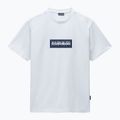 Vyriški marškinėliai Napapijri S-Box Logo white heron 4