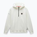 Vyriškas džemperis Napapijri B-Badge Half Zip Hooded white heron 5