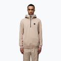 Vyriškas džemperis Napapijri B-Badge Half Zip Hooded beige rocky