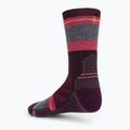 Smartwool Hike Full Cushion Saturnsphere Crew trekingo kojinės bordeaux SW001584591 2