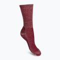 Moteriškos Smartwool Hike Classic Edition Light Cushion Crew trekingo kojinės raudonos SW010293D421