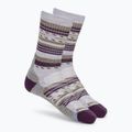 Moteriškos kojinės Smartwool Hike Light Cushion Margarita Crew purple eclipse