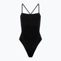 Moteriškas vientisas maudymosi kostiumėlis Hurley Solid Square Neck Moderate One Piece black