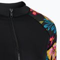 "Hurley" moteriška plaukimo striukė ilgomis rankovėmis "Fiji Fantasy Zip Front Rashguard" juoda 3