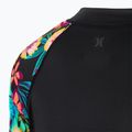 "Hurley" moteriška plaukimo striukė ilgomis rankovėmis "Fiji Fantasy Zip Front Rashguard" juoda 4