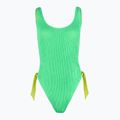 Hurley Solid Scrunch Moderate One Piece seafoam moteriškas maudymosi kostiumėlis