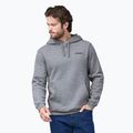 Patagonia Fitz Roy Icon Uprisal Hoody gravel heather džemperis