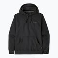 Patagonia Fitz Roy Icon Uprisal Hoody džemperis su gobtuvu, rašalo spalvos, juodas 4