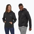 Patagonia Fitz Roy Icon Uprisal Hoody džemperis su gobtuvu, rašalo spalvos, juodas 2