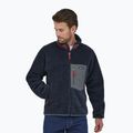 Vyriškas šiltas džemperis Patagonia Classic Retro-X new navy w/wax red