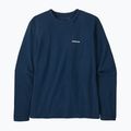 Moteriški trekingo marškinėliai Patagonia P-6 Logo Responsibili-Tee LS tidepool blue 8
