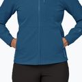 Moteriška softshell striukė Patagonia R1 CrossStrata Hoody lagom blue 8