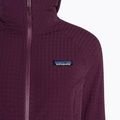 Moteriška softshell striukė Patagonia R2 TechFace Hoody night plum 3