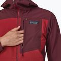 Moteriška softshell striukė Patagonia R1 CrossStrata Hoody touring red 6