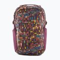 Turistinė kuprinė Patagonia Refugio Day Pack 26 l fitz roy patchwork/night plum