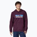 Džemperis Patagonia P-6 Logo Uprisal night plum