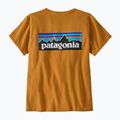 Moteriški marškinėliai Patagonia P-6 Logo Responsibili-Tee dried mango 4