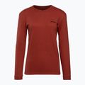 Moteriški trekingo marškinėliai Patagonia P-6 Logo Responsibili-Tee LS burl red