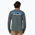 Vyriški žygio marškinėliai ilgomis rankovėmis Patagonia P-6 Logo Responsibili nouveau green 2