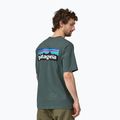 Vyriški Patagonia P-6 Logo Responsibili-Tee trekingo marškinėliai nouveau green 2