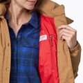 Moteriškas pūkinis paltas Patagonia Cotton Down Parka nest brown 6