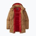 Moteriškas pūkinis paltas Patagonia Cotton Down Parka nest brown 15
