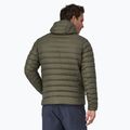 Vyriška pūsta striukė Patagonia Down Sweater Hoody basin green 2