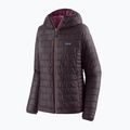 Moteriška apšiltinta striukė Patagonia Nano Puff Hoody obsidian plum 5