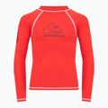 Vaikiški plaukimo marškinėliai ilgomis rankovėmis Quiksilver On Tour red