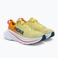 Moteriški bėgimo bateliai HOKA Bondi X yellow-orange 1113513-YPRY 5