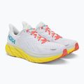 HOKA vyriški bėgimo bateliai Clifton 8 Wide white 1121374-BDBI 4