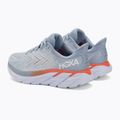 Moteriški bėgimo bateliai HOKA Clifton 8 Wide blue fog/plein air 3
