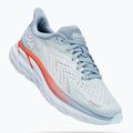 Moteriški bėgimo bateliai HOKA Clifton 8 Wide blue fog/plein air 8